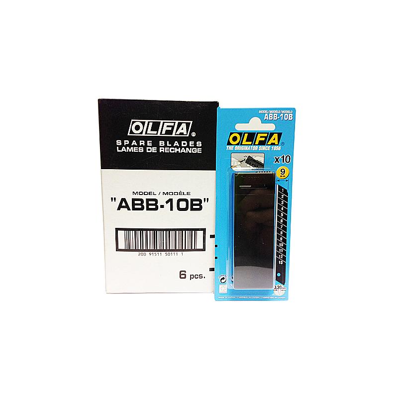 Лезвия OLFA OL-ABB-10B BLACK MAX